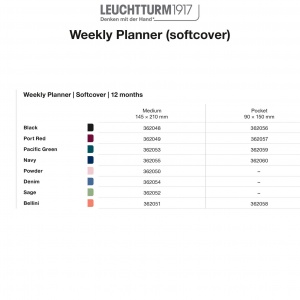 2021 Weekly Planner Softcover