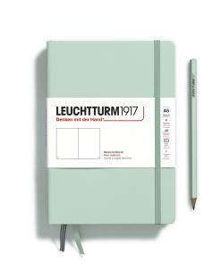  LEUCHTTURM1917-120G Special Edition - Medium A5 Plain  Hardcover Notebook (Sage) - 203 Numbered Pages with 120gsm Paper : Office  Products