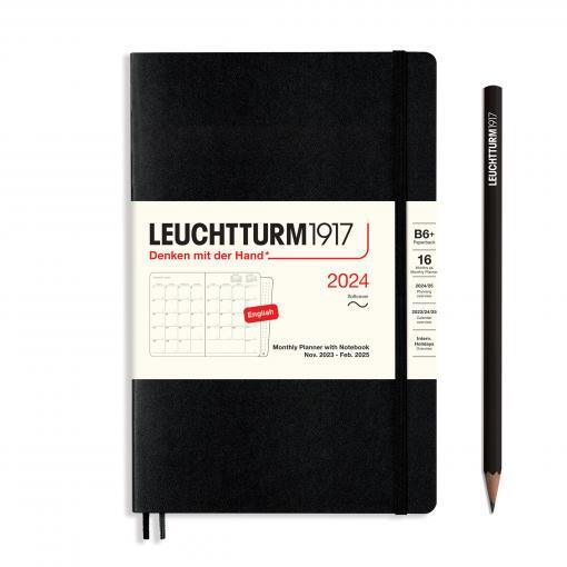Monthly Planner & Notebook Paperback (B6+) 2024