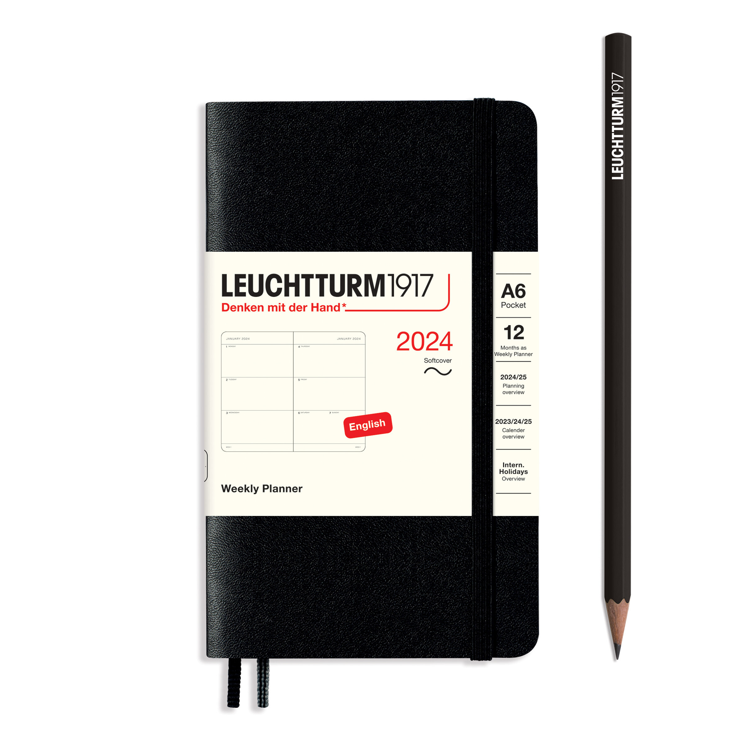 Weekly Planner Pocket (A6) 2024