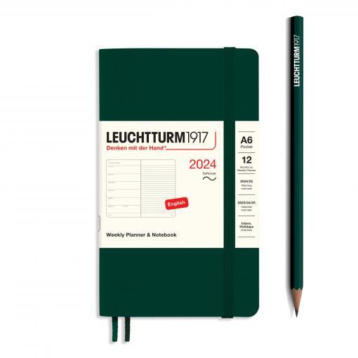 Weekly Planner & Notebook Pocket (A6) 2024