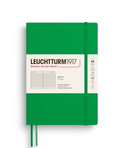 LEUCHTTURM1917 363404 notebook medium (A5), softcover, 123 numbered